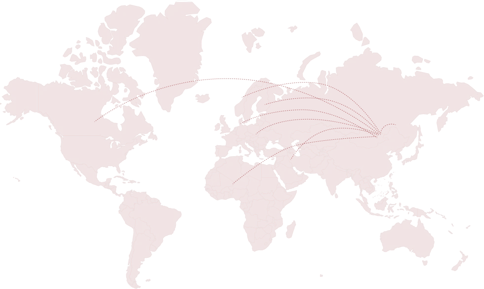 Sales Network Countries