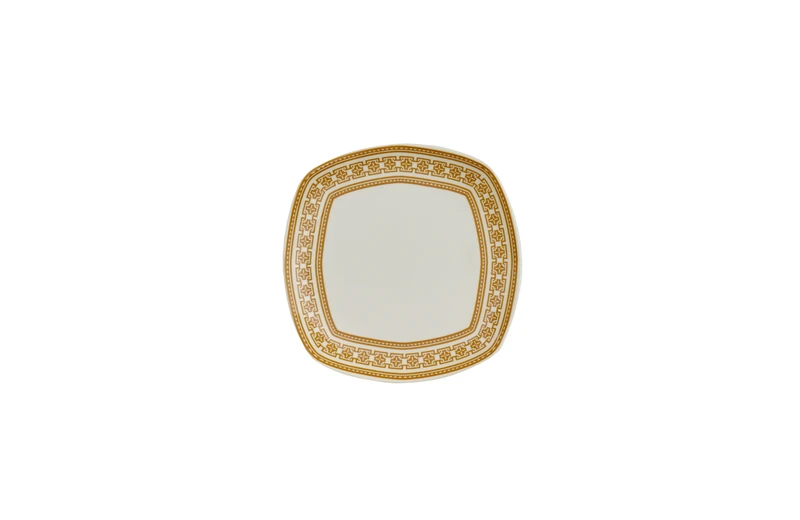 7.5 inch Melamine Square Plate Middle Eastern Style