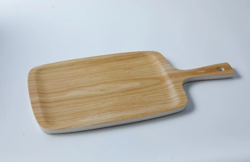18.2 inch Wood Grain Pallet with Handle