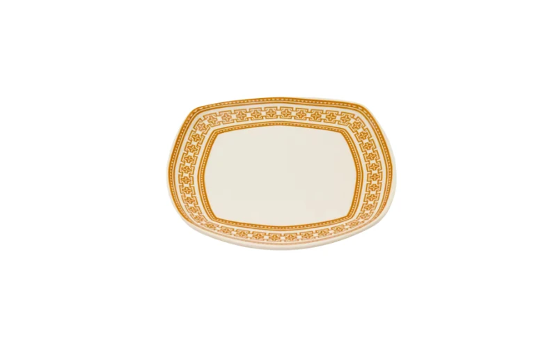 7.5 inch Melamine Square Plate Middle Eastern Style