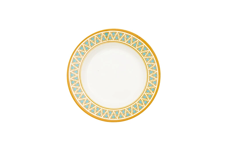 10 inch Melamine Round Plate Middle Eastern Style