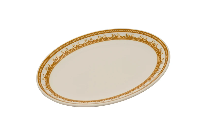 12 inch Melamine  Plate Middle Eastern Style​