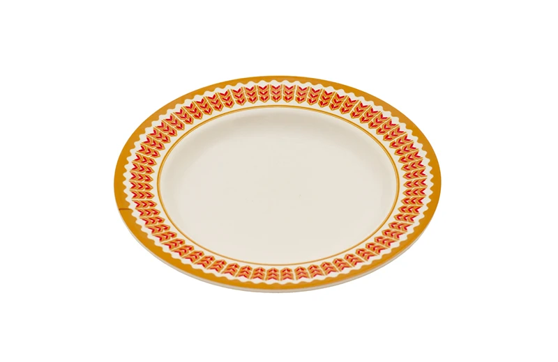 10 inch Melamine Round Plate Middle Eastern Style