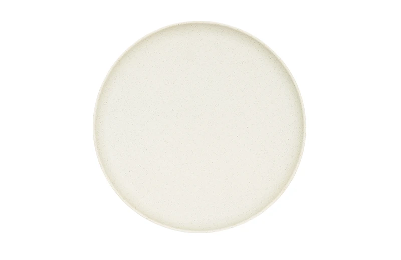 10.6 inch Melamine Round Plate Mist Stone Series