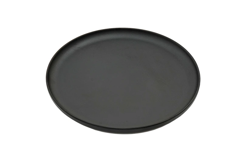 10.6 inch Melamine Round Plate Mist Stone Series