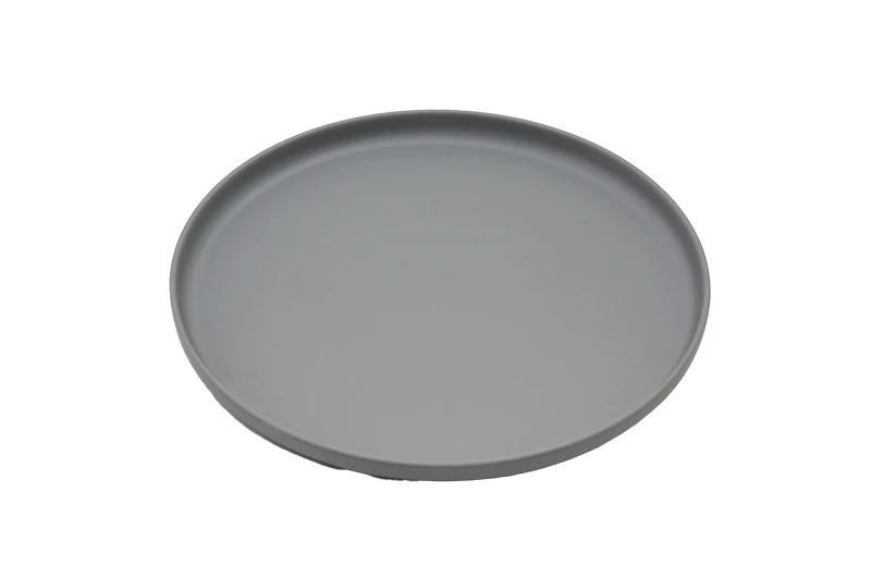 8.3 inch Melamine Round Plate Mist Stone Series