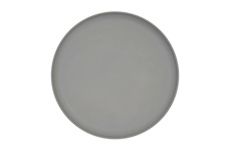 10.6 inch Melamine Round Plate Mist Stone Series